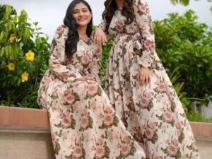 New Big Rose Print Gaoun
